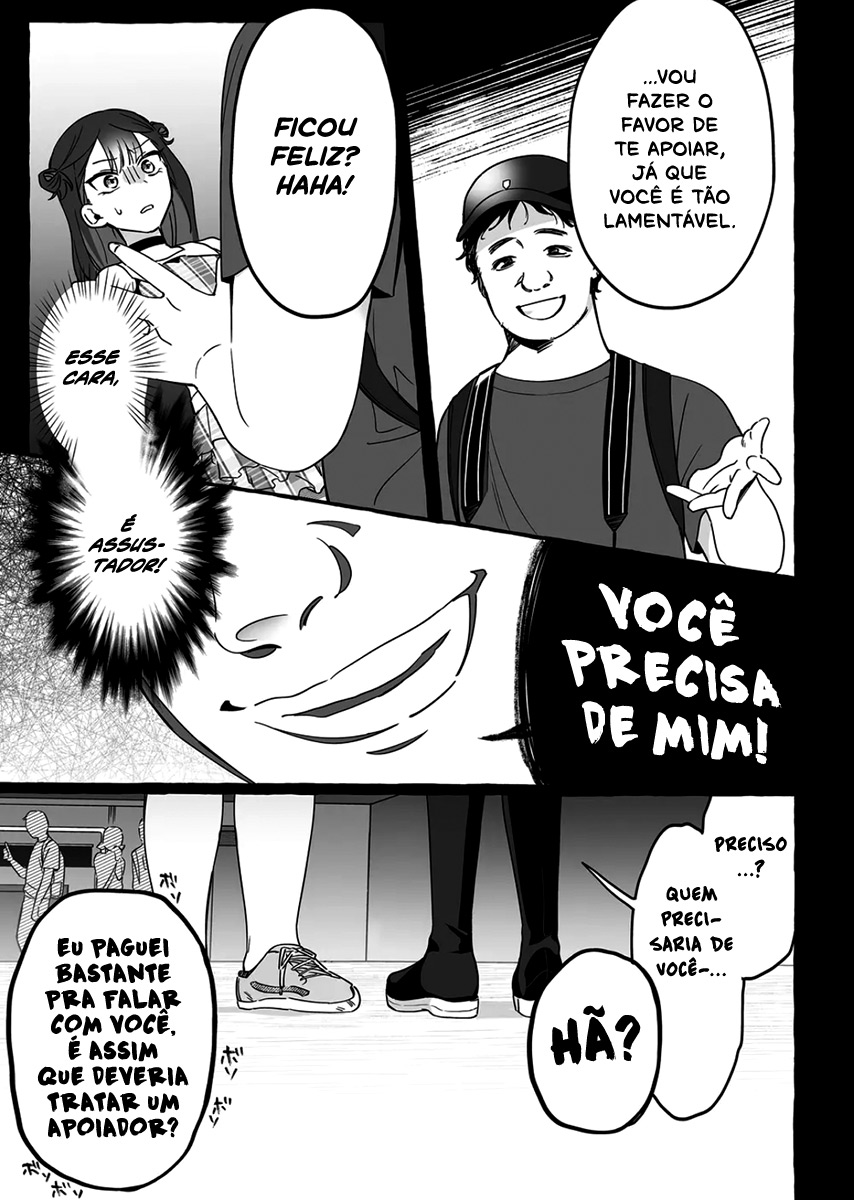 Damedol to Sekai ni Hitori Dake no Fan Capítulo 1