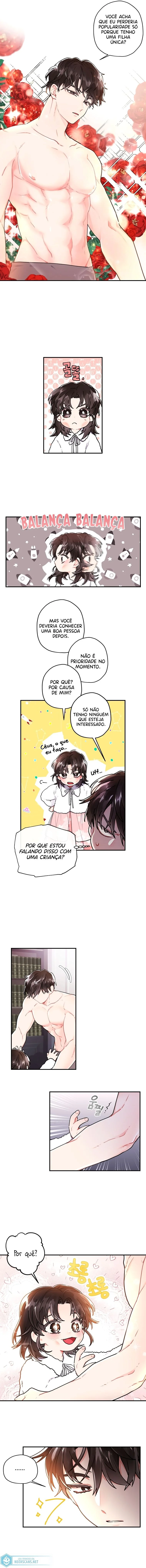 Eu me tornei a filha adotiva do protagonista Capítulo 1