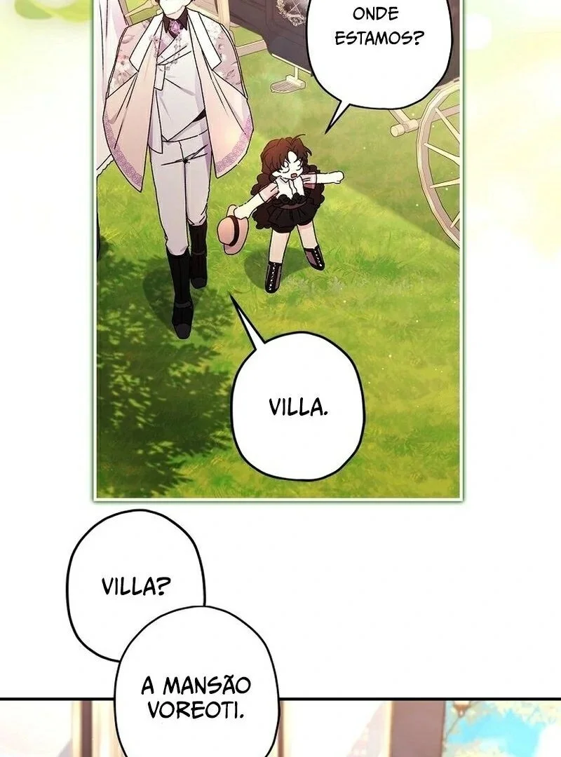Eu me tornei a filha adotiva do protagonista Capítulo 1