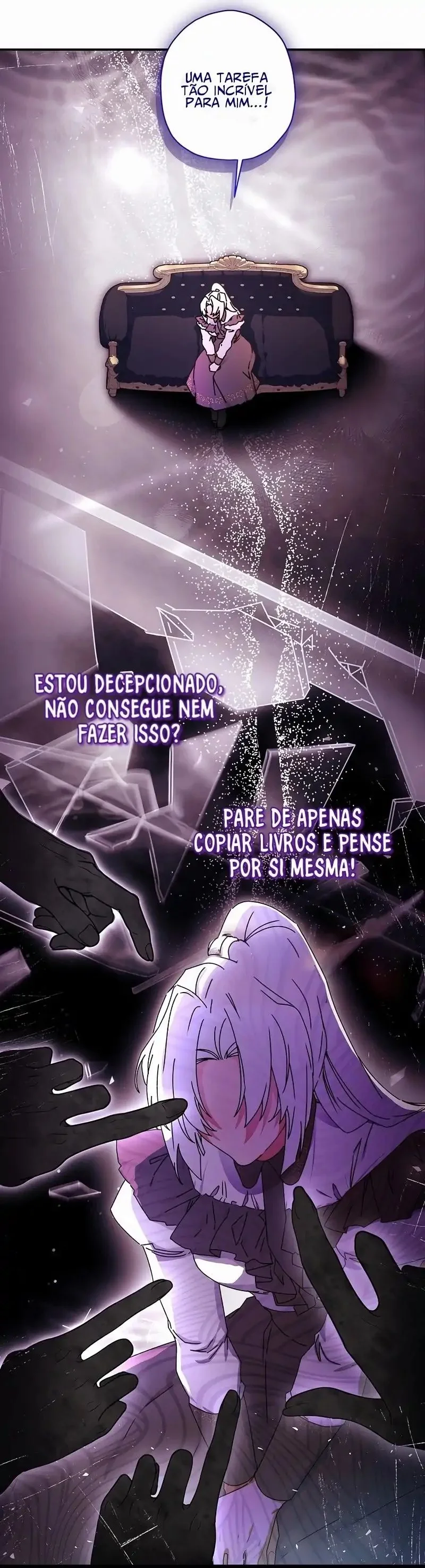 Eu me tornei a filha adotiva do protagonista Capítulo 1