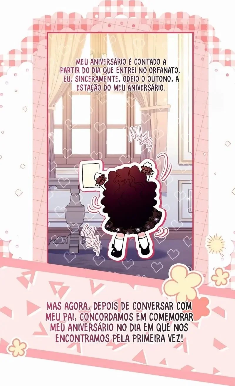 Eu me tornei a filha adotiva do protagonista Capítulo 1