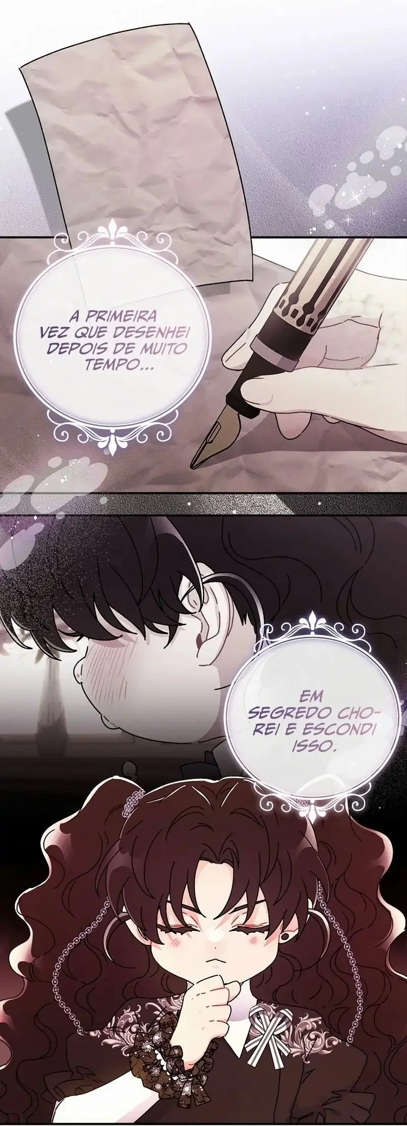 Eu me tornei a filha adotiva do protagonista Capítulo 1