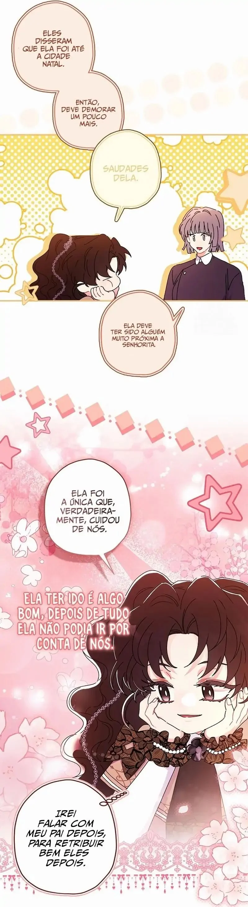 Eu me tornei a filha adotiva do protagonista Capítulo 1