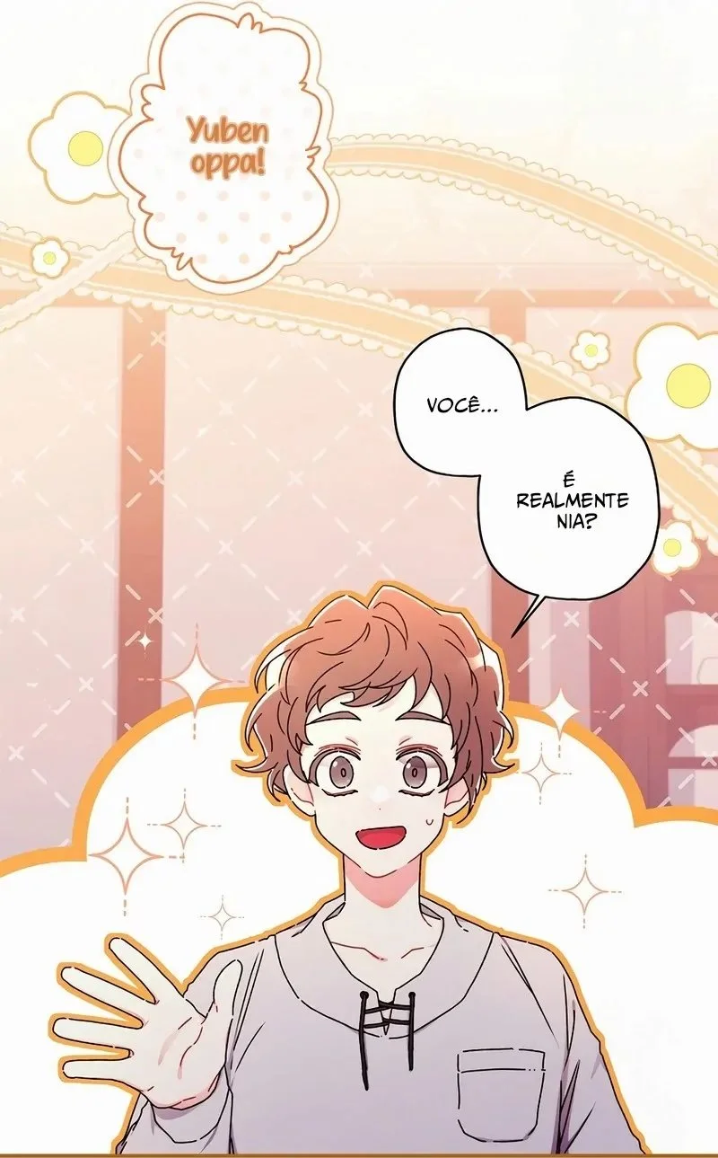Eu me tornei a filha adotiva do protagonista Capítulo 1