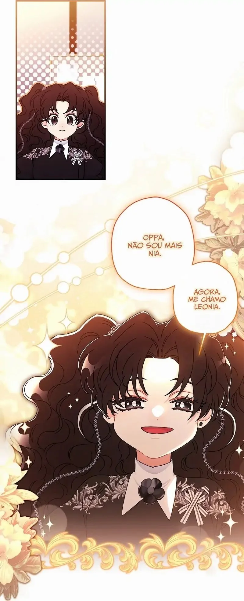 Eu me tornei a filha adotiva do protagonista Capítulo 1