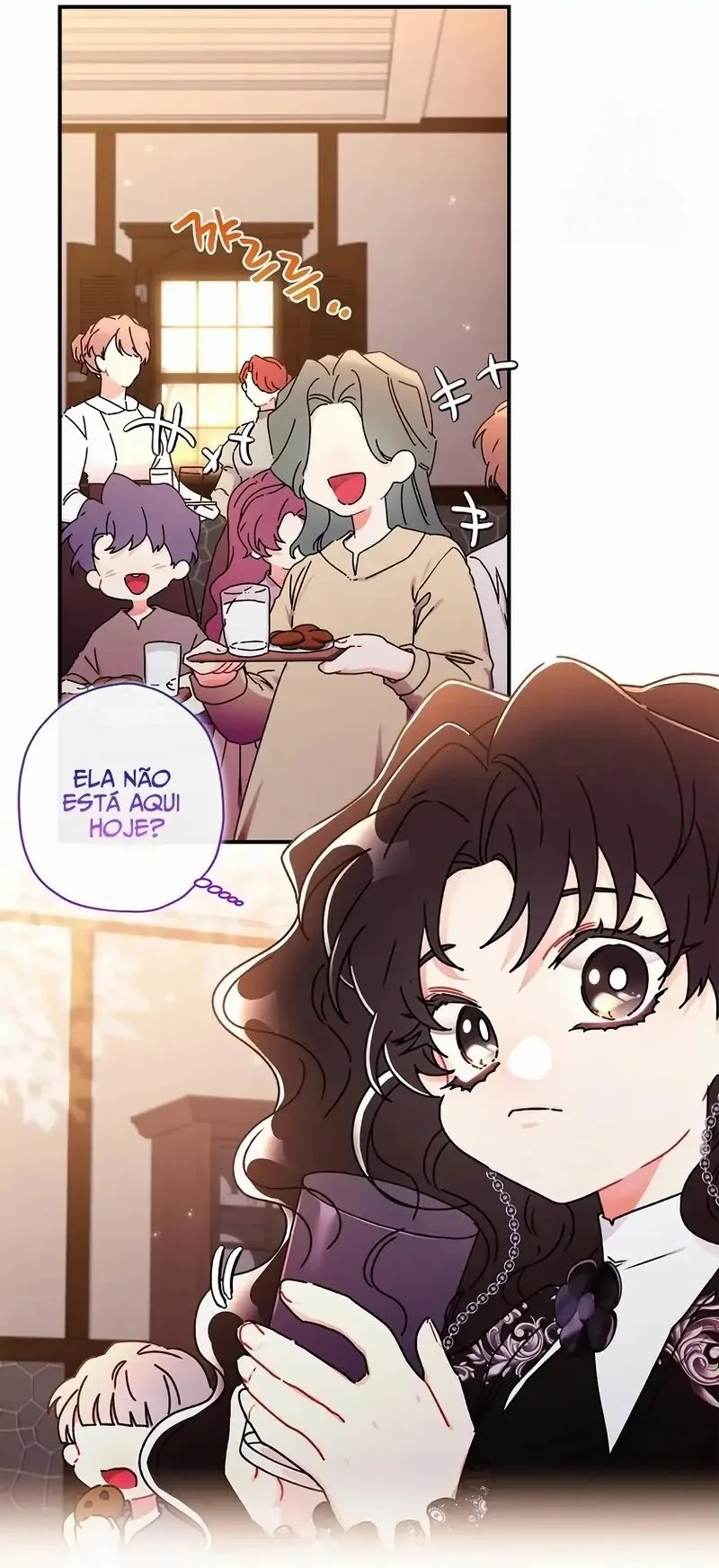Eu me tornei a filha adotiva do protagonista Capítulo 1