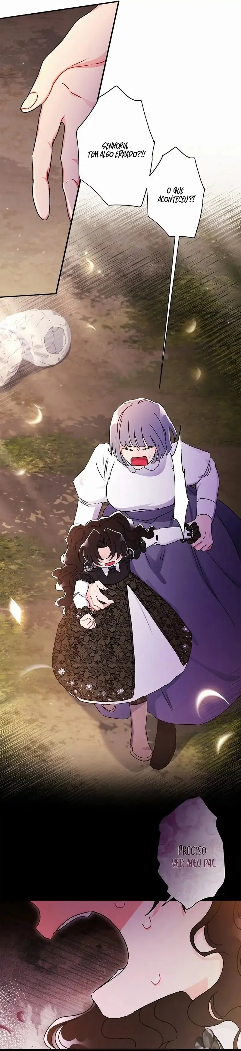 Eu me tornei a filha adotiva do protagonista Capítulo 1
