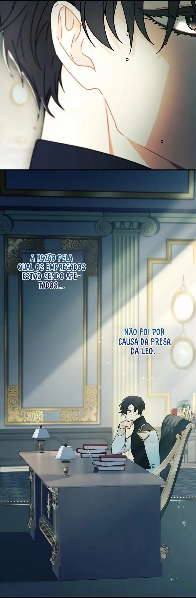 Eu me tornei a filha adotiva do protagonista Capítulo 1