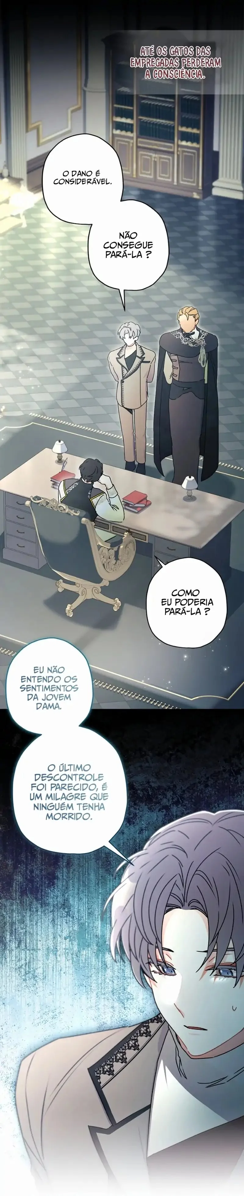 Eu me tornei a filha adotiva do protagonista Capítulo 1