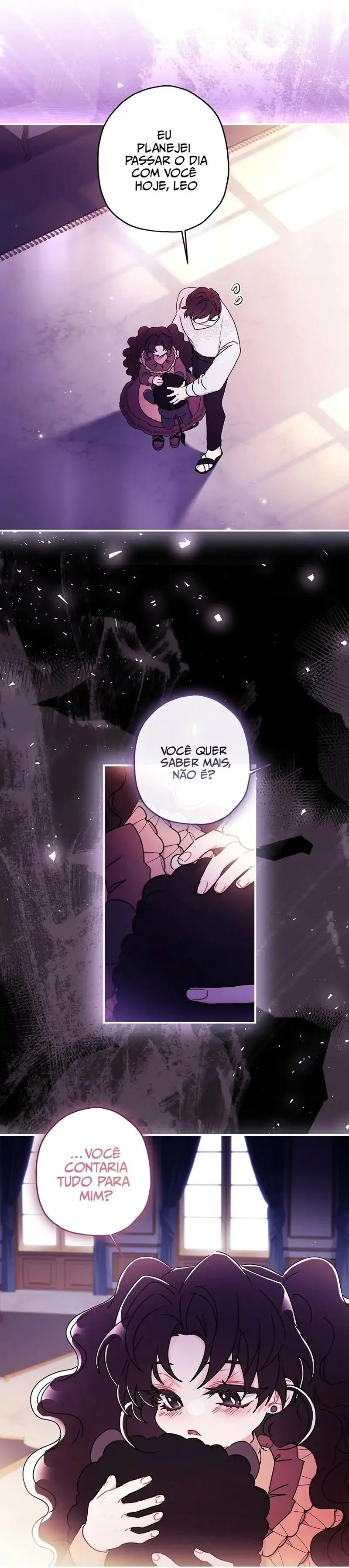 Eu me tornei a filha adotiva do protagonista Capítulo 1