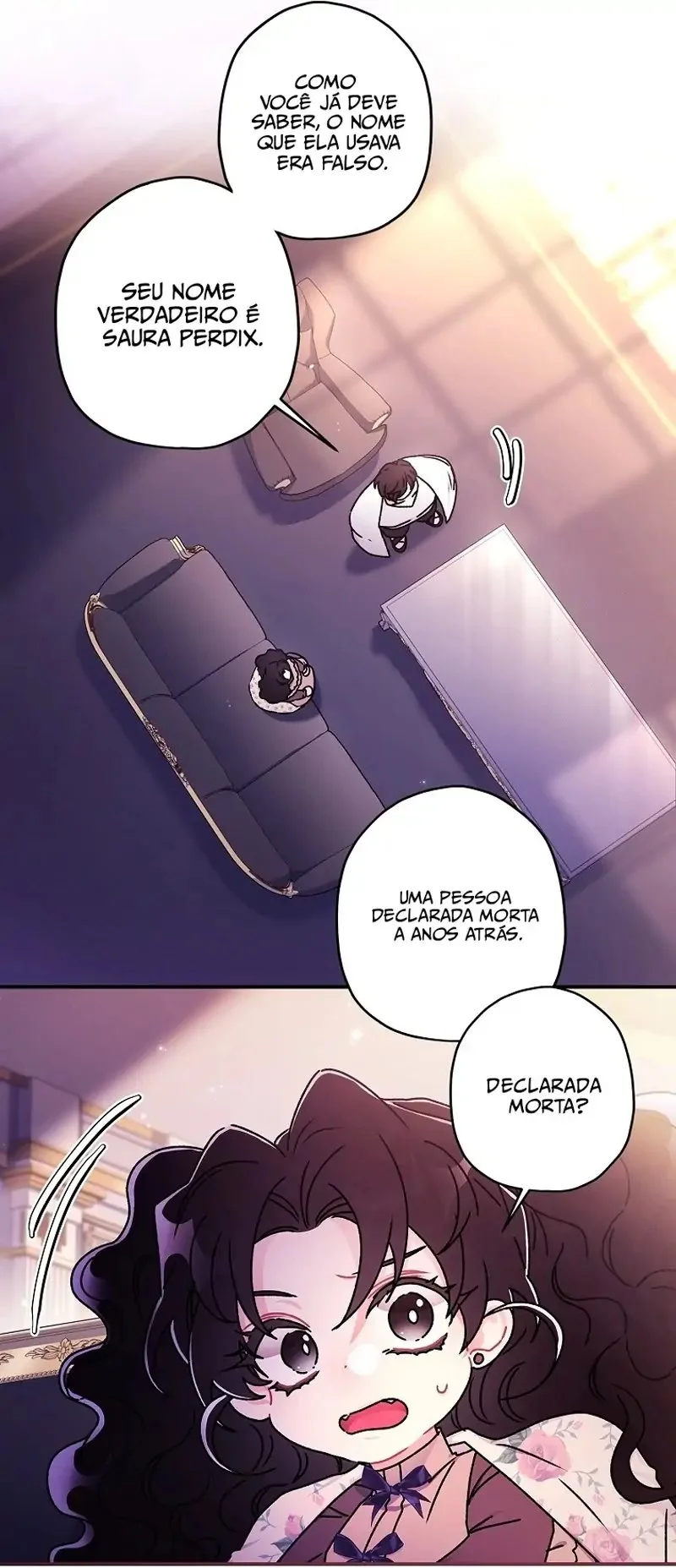 Eu me tornei a filha adotiva do protagonista Capítulo 1