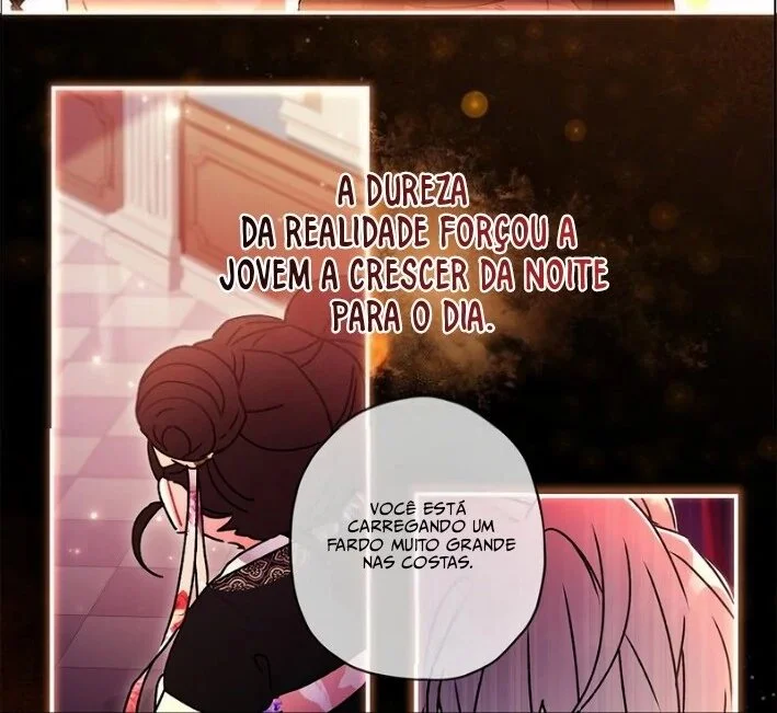 Eu me tornei a filha adotiva do protagonista Capítulo 1