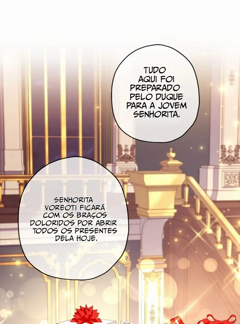 Eu me tornei a filha adotiva do protagonista Capítulo 1