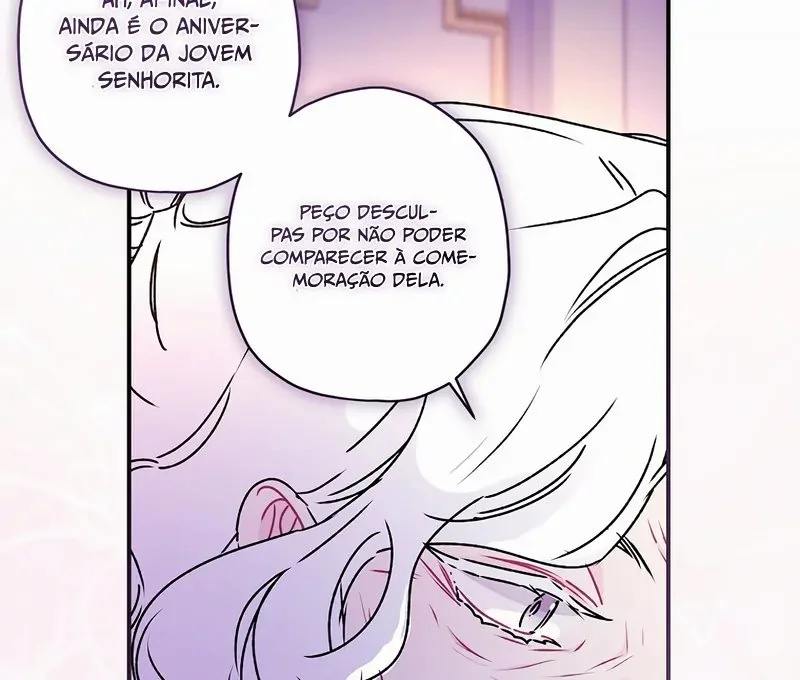 Eu me tornei a filha adotiva do protagonista Capítulo 1