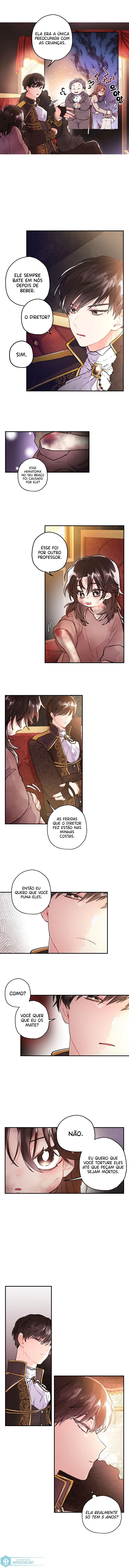 Eu me tornei a filha adotiva do protagonista Capítulo 1