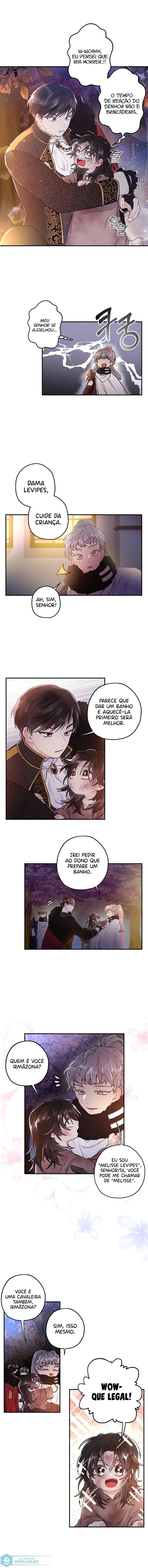 Eu me tornei a filha adotiva do protagonista Capítulo 1