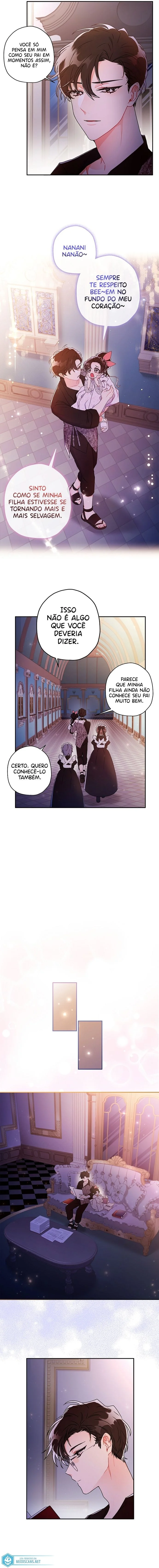 Eu me tornei a filha adotiva do protagonista Capítulo 1