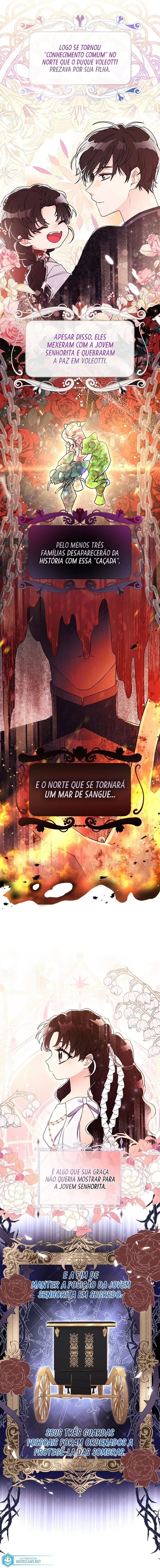 Eu me tornei a filha adotiva do protagonista Capítulo 1