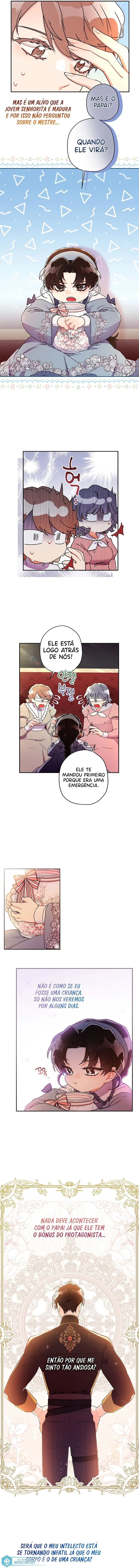 Eu me tornei a filha adotiva do protagonista Capítulo 1