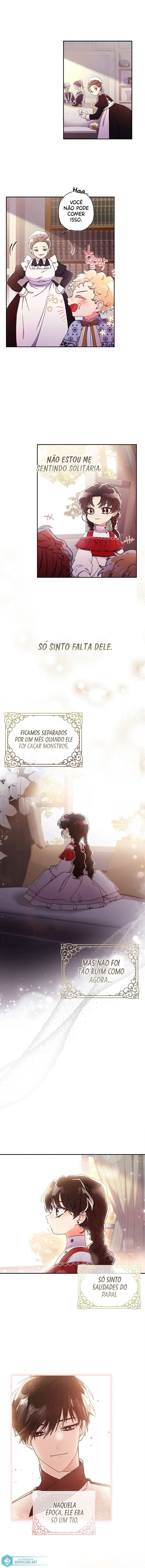 Eu me tornei a filha adotiva do protagonista Capítulo 1