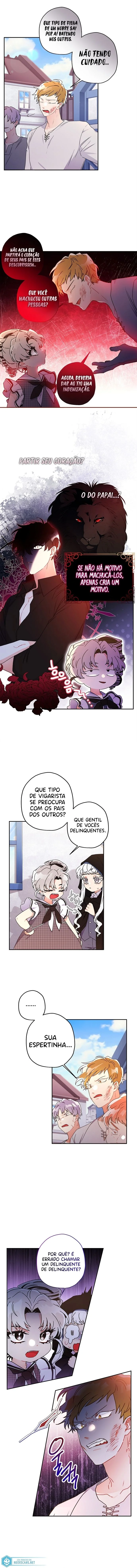 Eu me tornei a filha adotiva do protagonista Capítulo 1