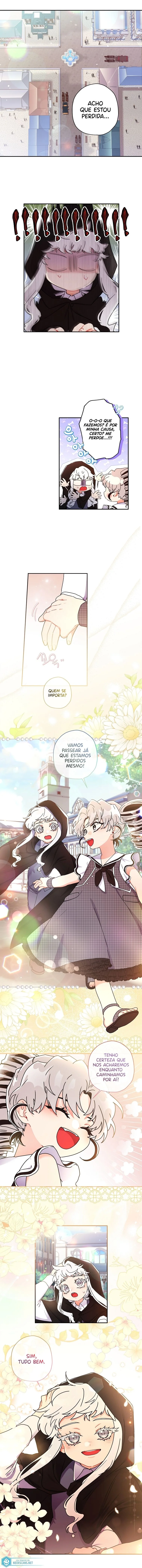 Eu me tornei a filha adotiva do protagonista Capítulo 1