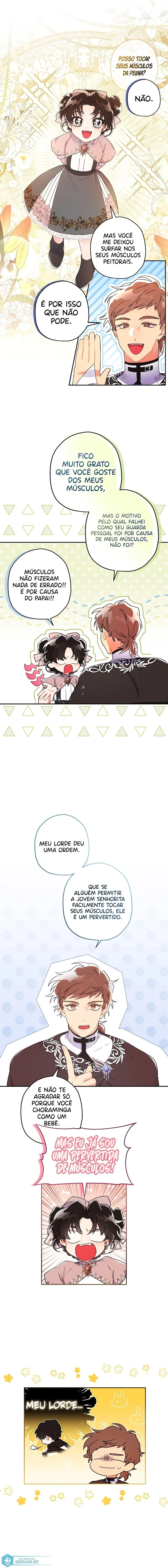 Eu me tornei a filha adotiva do protagonista Capítulo 1