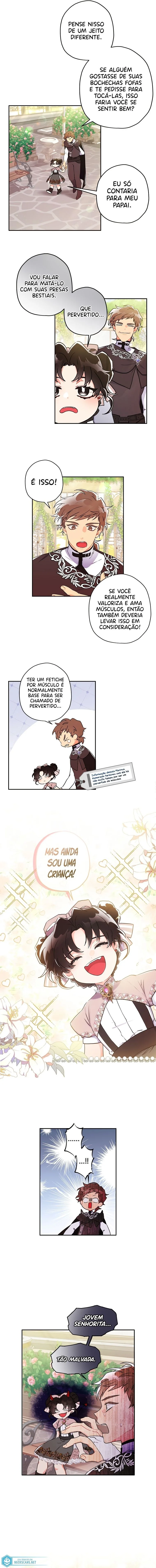 Eu me tornei a filha adotiva do protagonista Capítulo 1