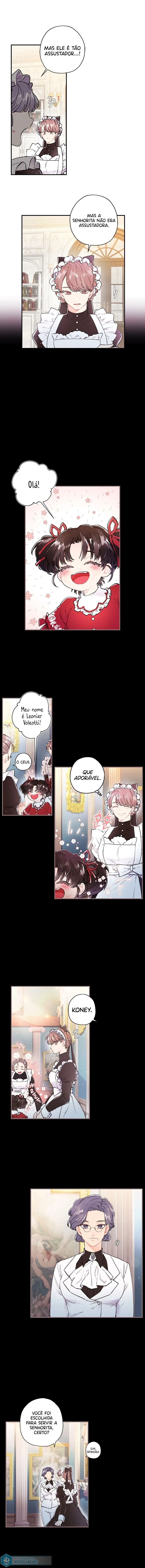 Eu me tornei a filha adotiva do protagonista Capítulo 1
