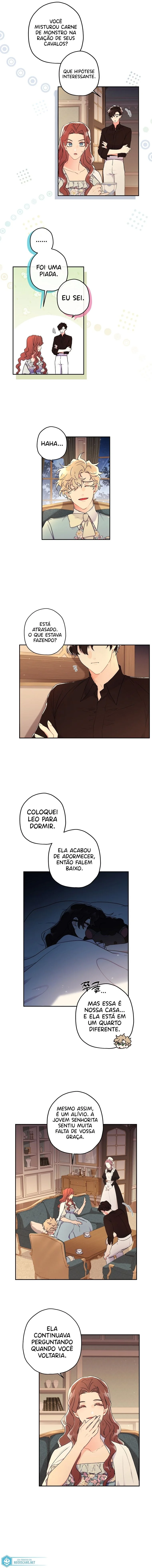 Eu me tornei a filha adotiva do protagonista Capítulo 1