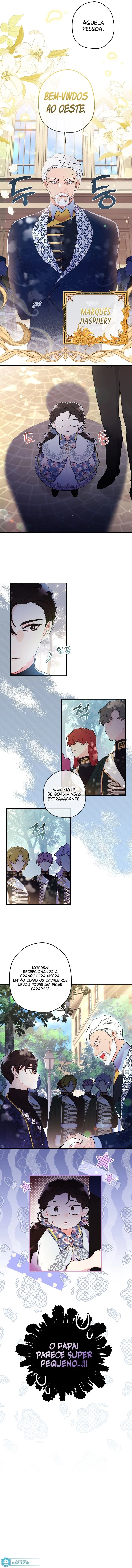 Eu me tornei a filha adotiva do protagonista Capítulo 1