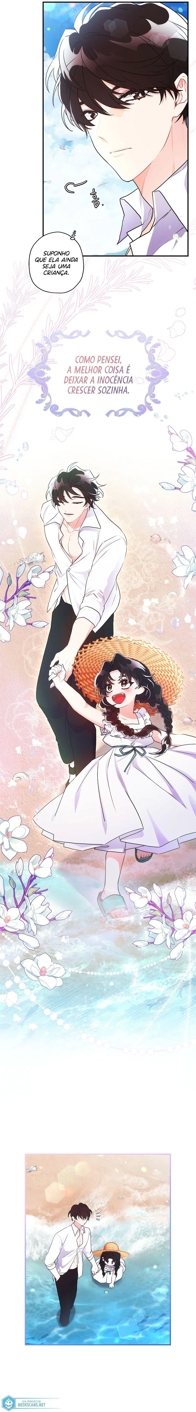 Eu me tornei a filha adotiva do protagonista Capítulo 1