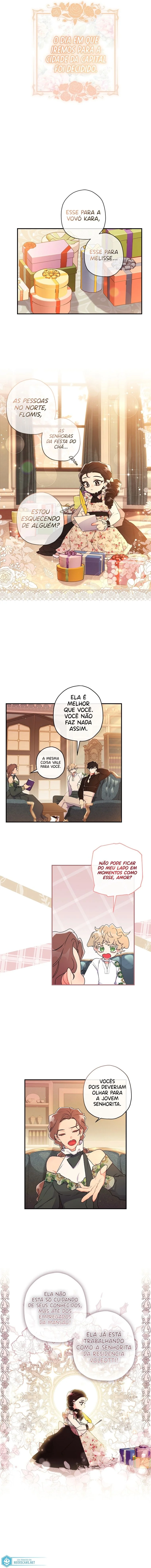 Eu me tornei a filha adotiva do protagonista Capítulo 1