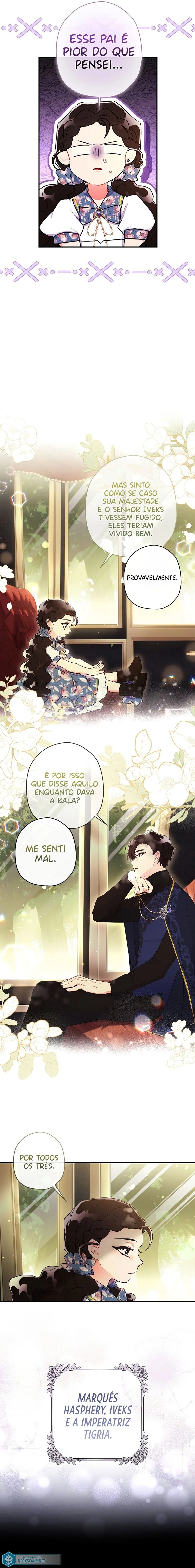 Eu me tornei a filha adotiva do protagonista Capítulo 1