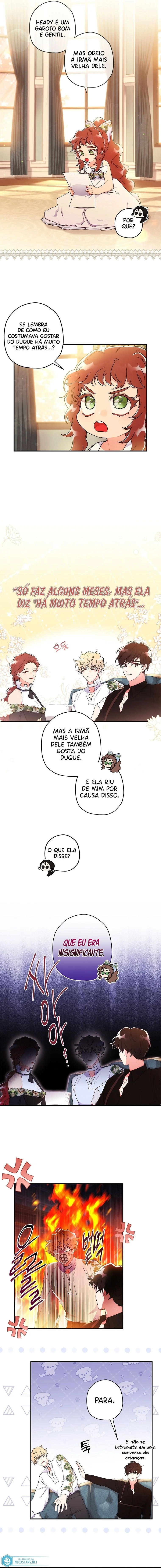 Eu me tornei a filha adotiva do protagonista Capítulo 1