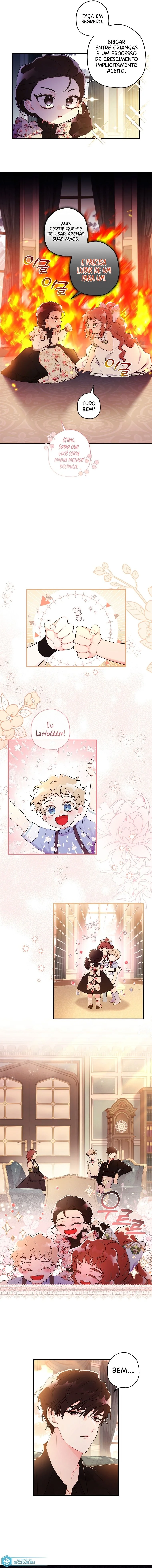 Eu me tornei a filha adotiva do protagonista Capítulo 1