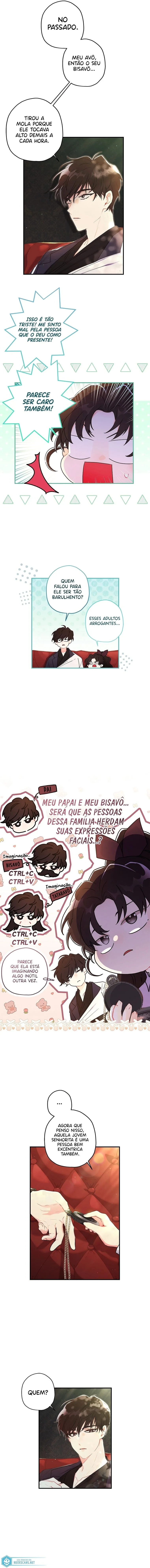Eu me tornei a filha adotiva do protagonista Capítulo 1