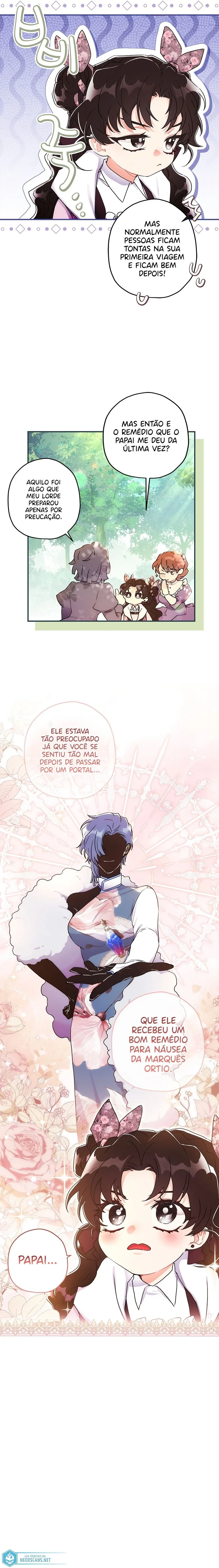 Eu me tornei a filha adotiva do protagonista Capítulo 1
