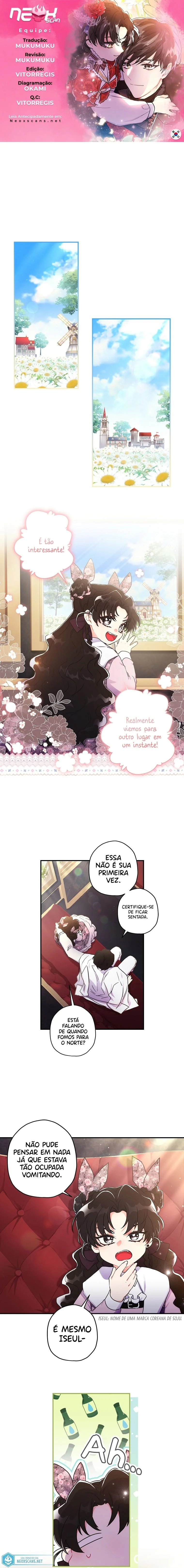 Eu me tornei a filha adotiva do protagonista Capítulo 1