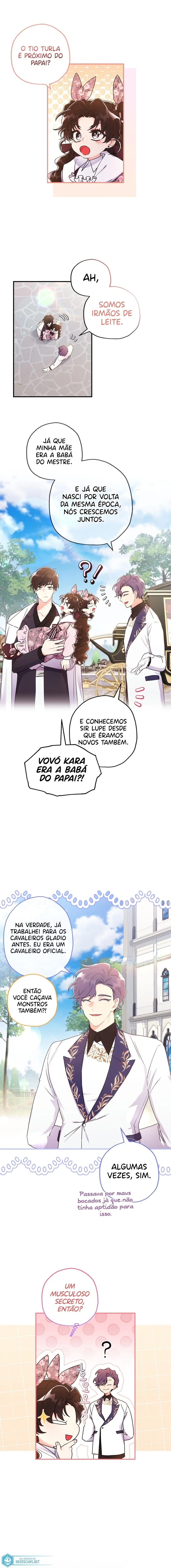 Eu me tornei a filha adotiva do protagonista Capítulo 1