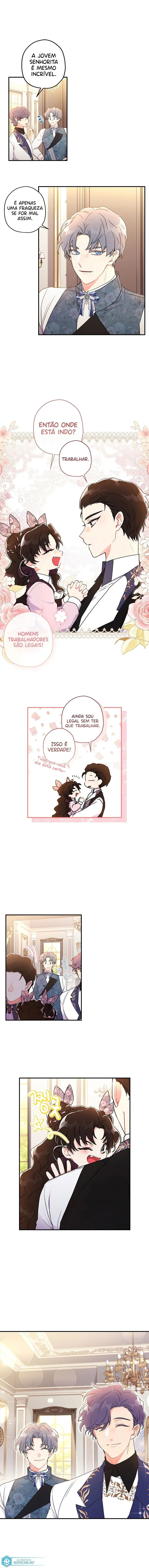 Eu me tornei a filha adotiva do protagonista Capítulo 1