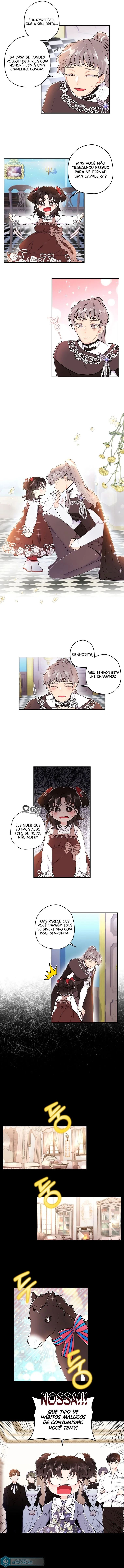 Eu me tornei a filha adotiva do protagonista Capítulo 1