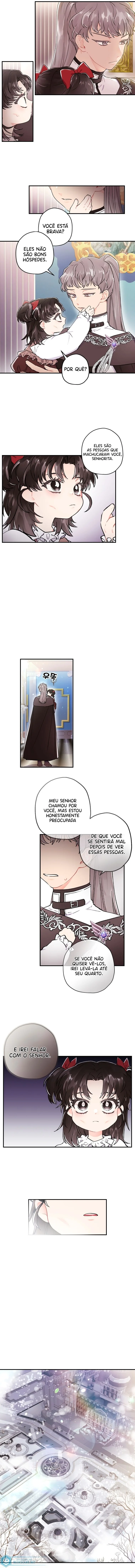 Eu me tornei a filha adotiva do protagonista Capítulo 1