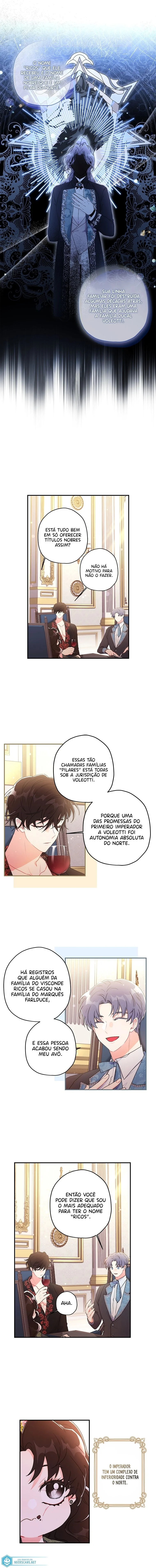 Eu me tornei a filha adotiva do protagonista Capítulo 1