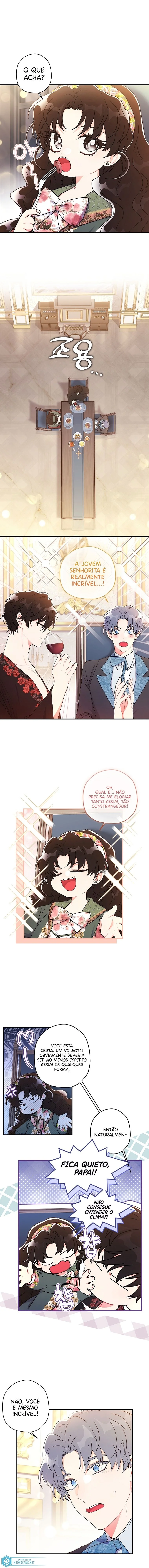 Eu me tornei a filha adotiva do protagonista Capítulo 1
