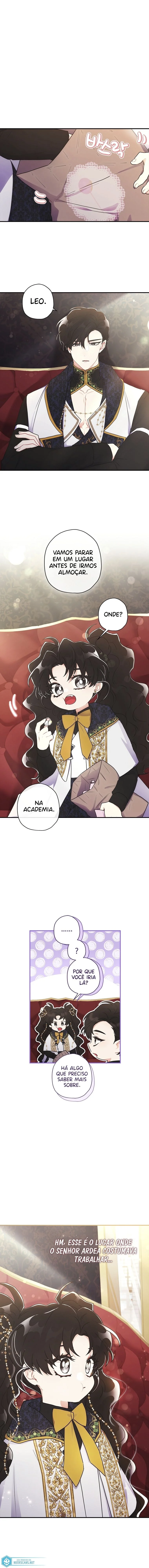 Eu me tornei a filha adotiva do protagonista Capítulo 1