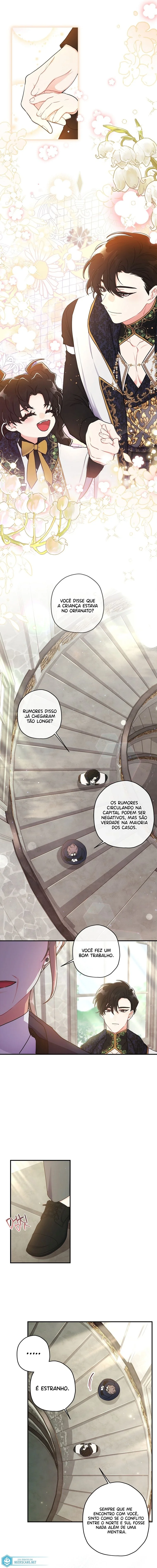 Eu me tornei a filha adotiva do protagonista Capítulo 1