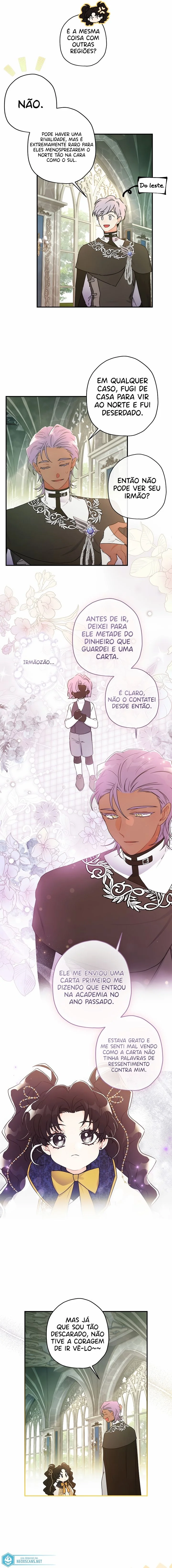 Eu me tornei a filha adotiva do protagonista Capítulo 1