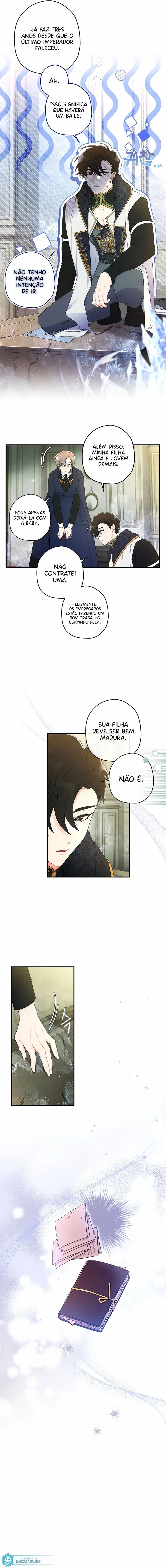 Eu me tornei a filha adotiva do protagonista Capítulo 1