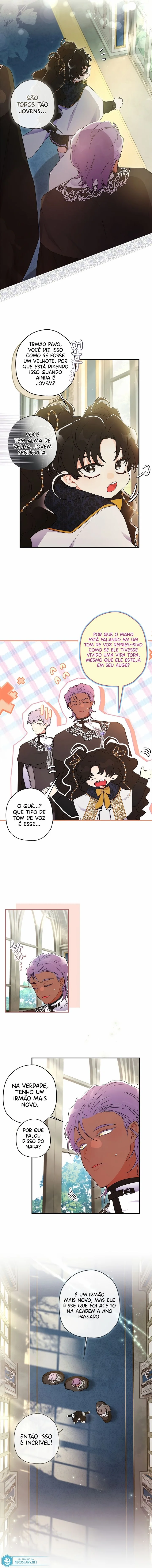 Eu me tornei a filha adotiva do protagonista Capítulo 1